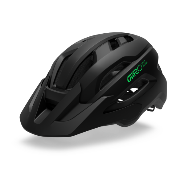 Giro Fixture II Youth MIPS UY 50-57 matte black/vivid green Unisex