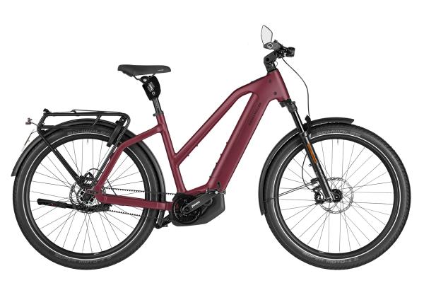 Riese & M&uuml;ller Charger5 Mixte Pinion HS Dark Red Matt